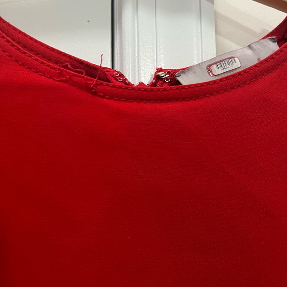 Jason Wu Red Popover Sheath Short Sleeve Dress Size 14 US $1,650 - Picture 5 of 8